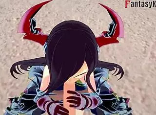 Friedrich Der Große Sucking And Fucking In Azur Lane Fantasy