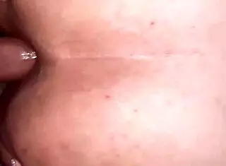 Damn, Pounding Chubby Girlfriend’s Ass and Finishing Inside!