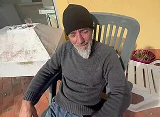 Hot Wife Deepthroats Neighbor in Laundry Room