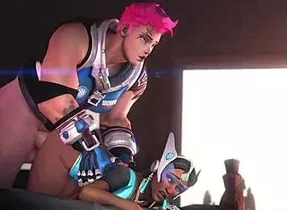 Symmetra's Naughty Garden Adventure.