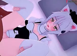 Koneko Fucks Big Black Cock In Dxd Ntr Mandess 8 Fantasyking3