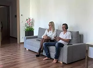 Blonde Teacher Seduces Student