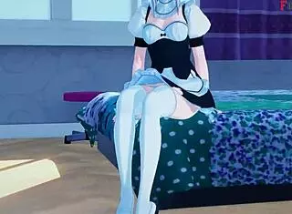 Koneko Fucks Big Black Cock In Dxd Ntr Mandess 8 Fantasyking3