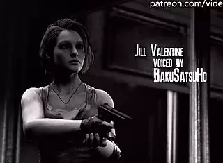 persistent evil control futa excella tests her huge cock on jill valentine resident evil ai upscaled