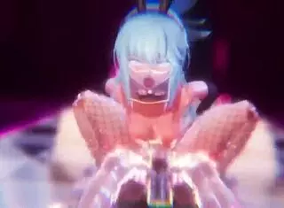 check out this konosabu cowgirl riding compilation with creampies