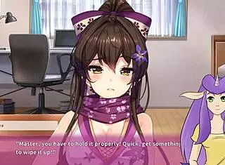 ninnin days part 4 sexy ninja maid serves master