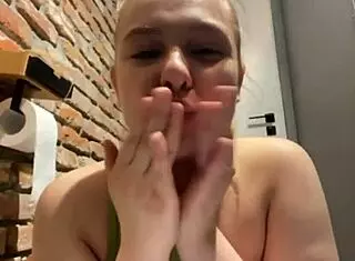 Crazy Public Gym Fucking with Natural Tits and Wet Pussy