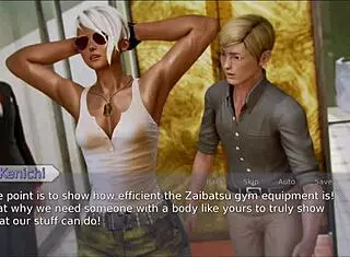 Academy 88 evokes deep emotions in this hentai anime game