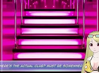 Zoey Explores Nightclub Secrets in Anime Game Adventure