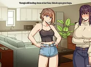 amy finally rides chloes huge futa cock benefitship