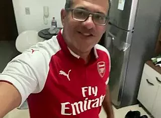 the endowed daddy coach came to my apartment and made me suck his big cock before fucking me