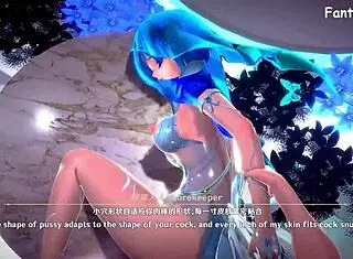 Goddess Rides Sex Machines In Hentai