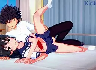 Who wants intense sex with Ruiko Saten and Misaki Shokuhou?