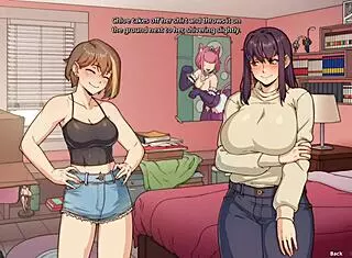 amy finally rides chloes huge futa cock benefitship