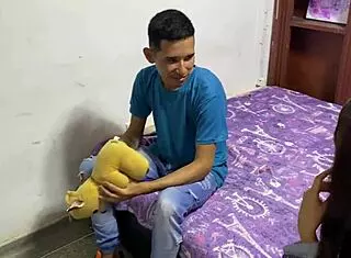 i fuck my stepsister's tight pussy hard and cum inside