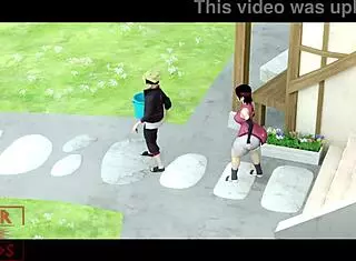 Hinata Sleeps Through Intense Action by Hforgods