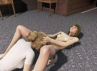 Exploring Fallout 4 With Katsu And Emogene In Anime Style