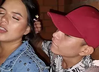 Secret Sex With Nerdy Boyfriend In Mall