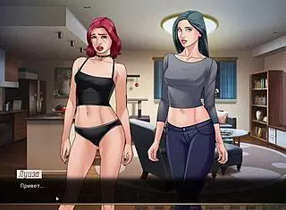 In this complete gameplay of our red string part 4, the character dances nude. She reveals her big tits and ass.