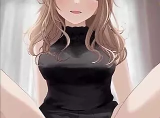 Watch this anime girl ride that cock in cowgirl?