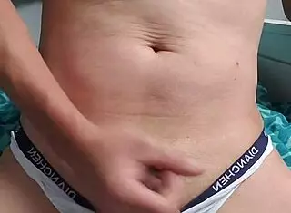 Gay Boy Masturbates Underwear