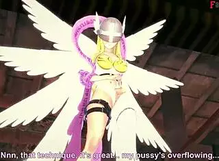 angel woman evolves and gets fucked in pov digimon fantasy