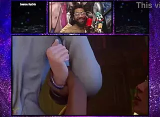 Doctor Mercy heals with tight shaved pussy, giving creampie relief to desperate cartoon patients