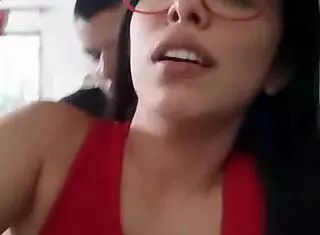 Babysitter gets drilled during her live webcam broadcast, unexpected twist