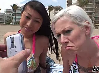 French Oriental Brunette Whore in Wild Anal Action.