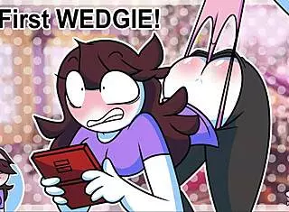 i love this cartoon girl wedgie compilation 2 with all the fun