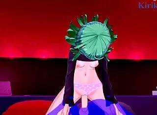 Tatsumaki and Fubuki Intense Sex with Old Man in One-Punch Man Hentai