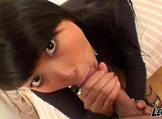 French Oriental Brunette Whore in Wild Anal Action.