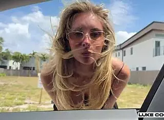 Bonnie Blue's Rough Tesla Fucking Ride