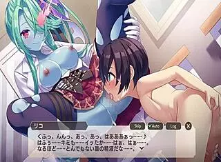 Rich Girl Masturbates While Getting Cunnilingus In Monster Girl Tdx