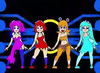 Pacman ghost girls dance so horny in phases 😈💃