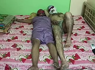 Mature housewife moans loud while banging husband in private session