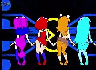 Pacman ghost girls dance so horny in phases 😈💃