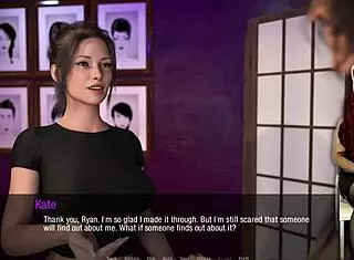 kate 28 as the sexy secretary in anime.