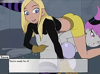 18titans episode 60 detailed hentai scene