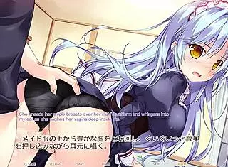 Hime and otome's jealousy love in kirameki natsu monogatari route 5 scene 1 with subtitles