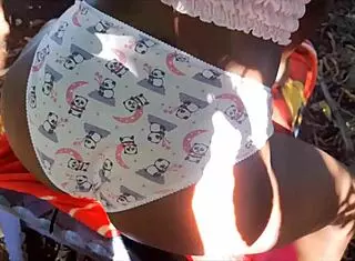 I met a beautiful brunette woman and enjoyed her company.