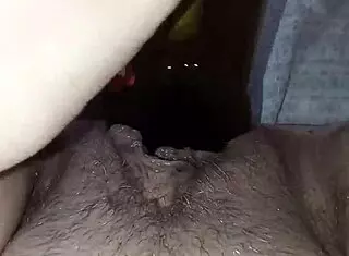 gretala, pregnant and excited, rubs the bottle on her juicy pussy lips