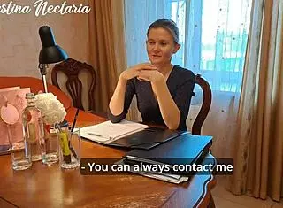 Fucked Greedy European Lawyer With Big Cock