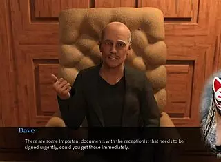 Sexy Secretary's Huge Boobs Tease in The Office