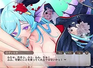 Is monster girl TDX sucking huge cock?