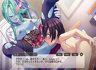 Rich Girl Masturbates While Getting Cunnilingus In Monster Girl Tdx