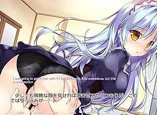 Hime and otome's jealousy love in kirameki natsu monogatari route 5 scene 1 with subtitles