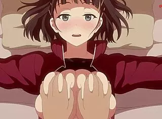 Want to play with Suguha's big boobs?