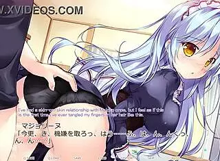 Hime and otome's jealousy love in kirameki natsu monogatari route 5 scene 1 with subtitles