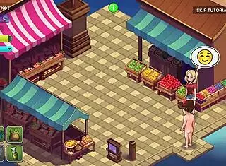 Awesome start in Honeysun with redhead flight attendant cosplay